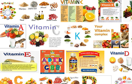 Manfaat Vitamin A B C D E K Bagi Tubuh Kita