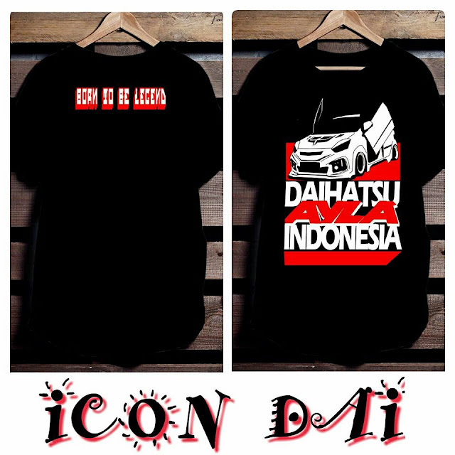 Kaos Santai ICON DAI Black