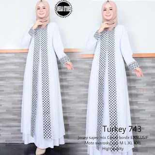 Gamis Turkey Model Terbaru 2019