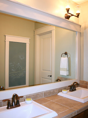 Bathroom Mirror Ideas on Forever Young House Ideas  Moulding Ideas