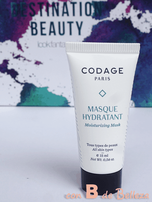 Masque hydratant Codage