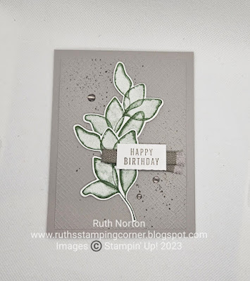 stampin up, translucent florals