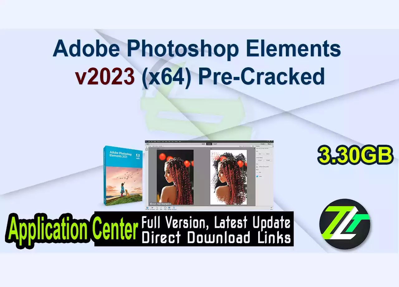 Adobe Photoshop Elements v2023 (x64) Pre-Cracked