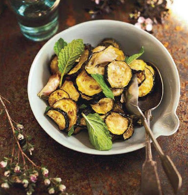 Fried and Marinated Zucchini