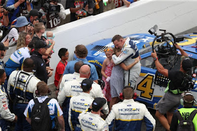 Michael Mcdowell Wins Cup Series Race at Indy Road Course; Clinches Playoff Berth