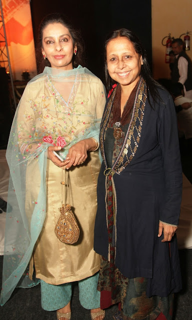 Parveen Khan with Designer Anju Modi-