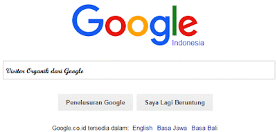 Rahasia Meningkatkan Visitor organik dari Google