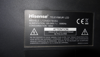 Hisense Televiseur Lcd LTDN42V79CEU