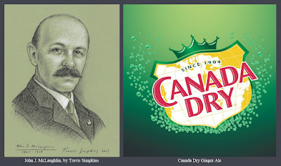 John J. McLaughlin. Pharmacist. Inventor of Canada Dry Ginger Ale. Freemason. by Travis Simpkins