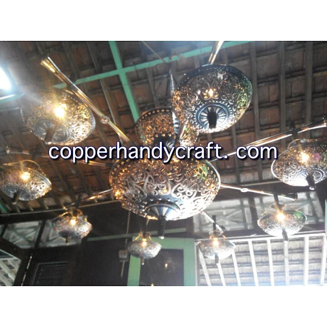 coco art lampu tembaga dan kuningan