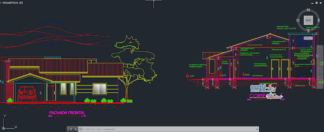 Housing buildings Dwg  