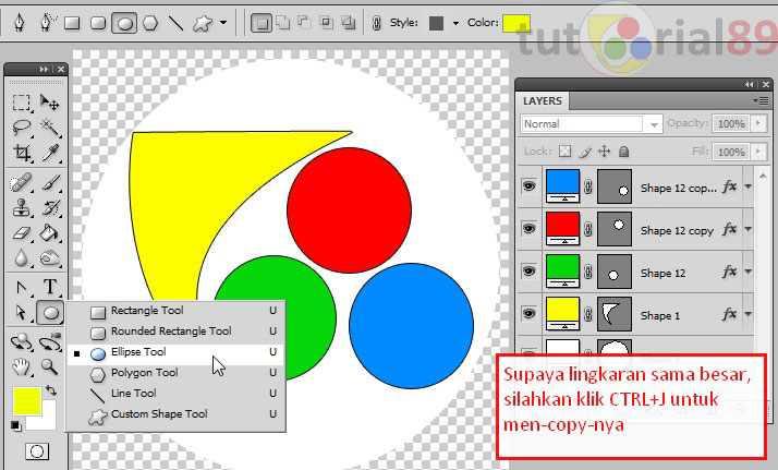 Cara membuat logo blog dengan photoshop