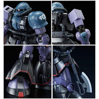 P-Bandai HG 1/144 ZAKU HIGH MOBILITY TEST TYPE Color Guide & Paint Conversion Chart