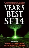 Cover image of the anthology titled Year's Best SF 14 by David Hartwell and Kathryn Cramer