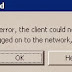 Mengatasi Because of a security error, the client could not connect to the remote computer