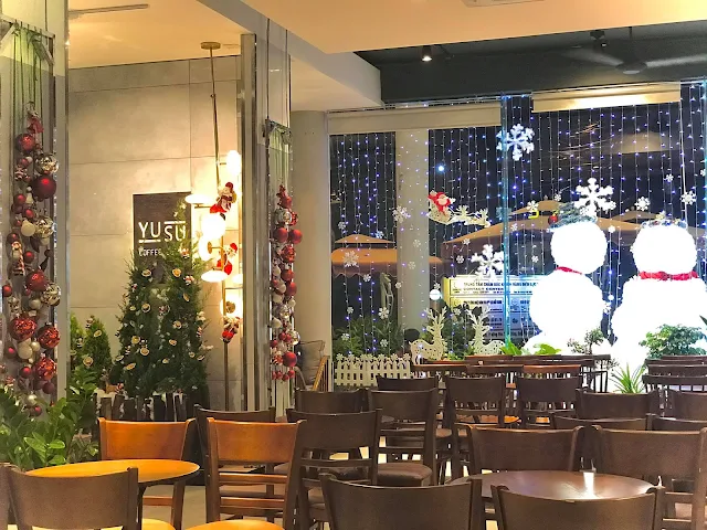 Quán cafe Đà Nẵng Noel đẹp, quan cafe da nang noel