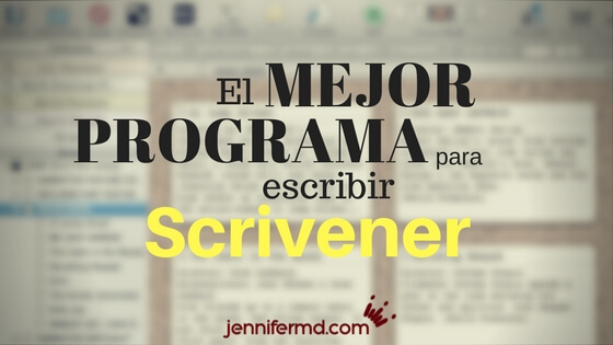 Scrivener: mejor programa para escritores en español