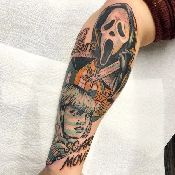 Tatuajes de Scream