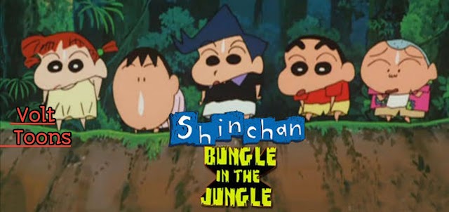 Shin Chan in Bungle In The Jungle   [2000] Hindi  Full  Movie Download Hindi 360p |  480p | 720p   HD