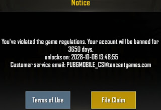 Cara mengatasi Akun PUBG Mobile yang dibanned