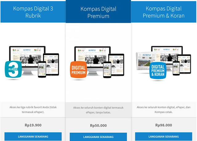 Langganan Kompas Digital Premium