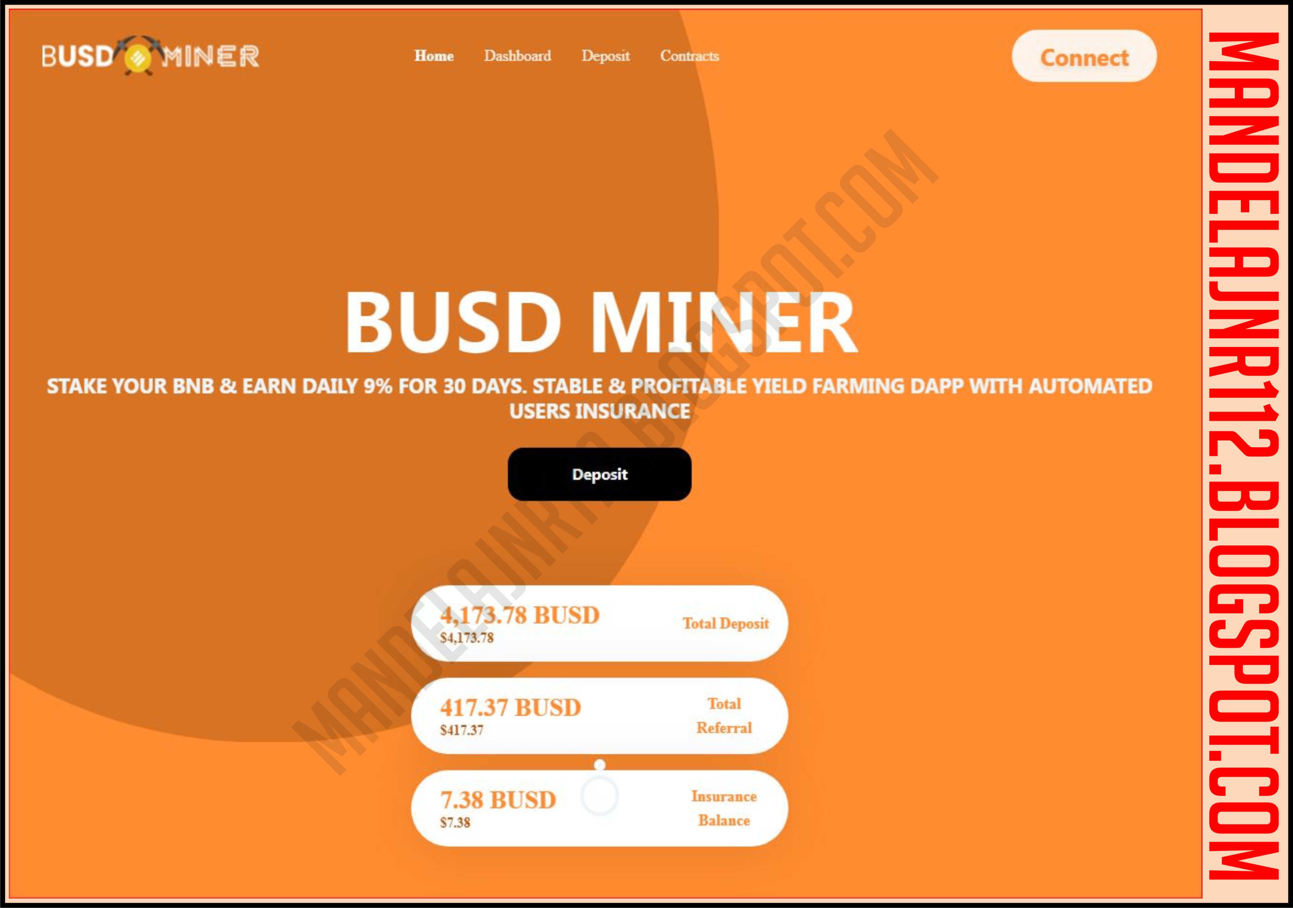 Busd-miner.finance review (Busd-miner.finance legit or a scam platform?)