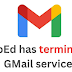 Deped has terminated gmail services