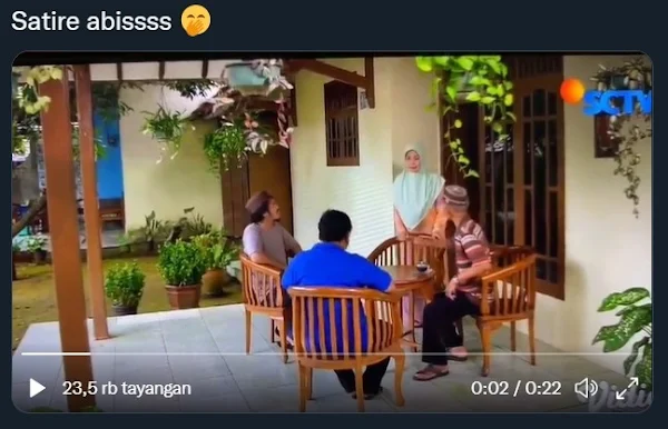 yang tayang selama bulan Ramadan di stasiun televisi SCTV ini Satire keren abissss 🤭... Sinetron Para Pencari Tuhan