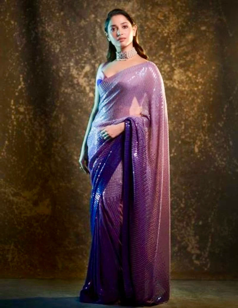 thamannah-latest-silk-saree-photo