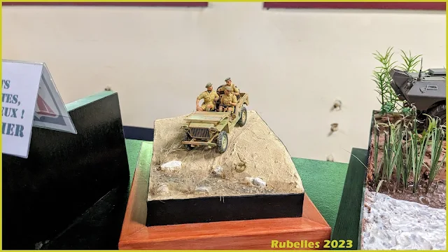 Exposition maquette, Rubelles 2023.