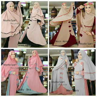 gamis keysha syar'i