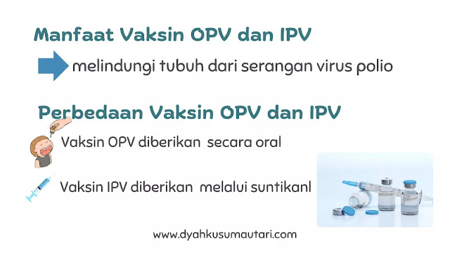 Perbedaan Vaksin OPV dan IPV