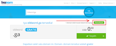 Mendapatkan Domain TLD (Top Level Domain) Gratis dari Freenom