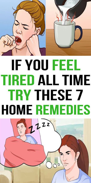 7 Home Remedies For People Who Feel Tired All The Time!