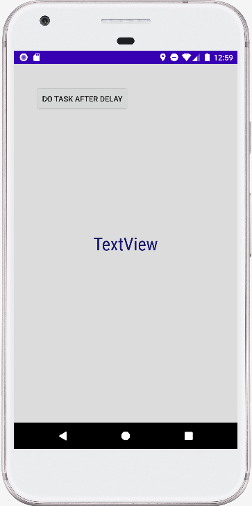 android kotlin - Do a task after a delay