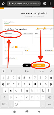 How To Upload Music On Audiomack Using Android Phone