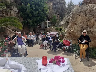 Open air church service on 18 May 2023