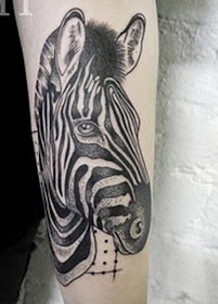 Amazing Zebra Tattoos