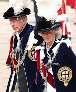 Camilla admitted to Order of the Garter