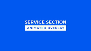 Services Section animated overlay