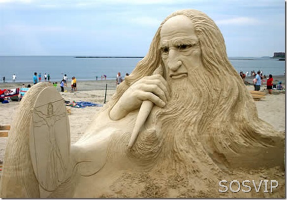 Esculturas de Areia (7)