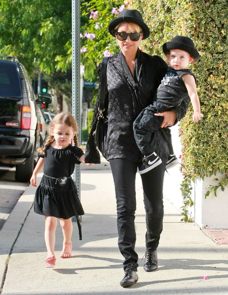 Nicole Richie Kids. Nicole Richie And Her Kids in