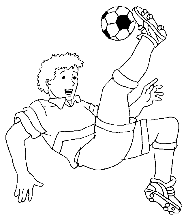 Download Jogadores de Futebol - Desenhos Para Colorir