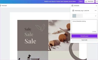 Cara Menjadwalkan Postingan Sosial Media di Canva