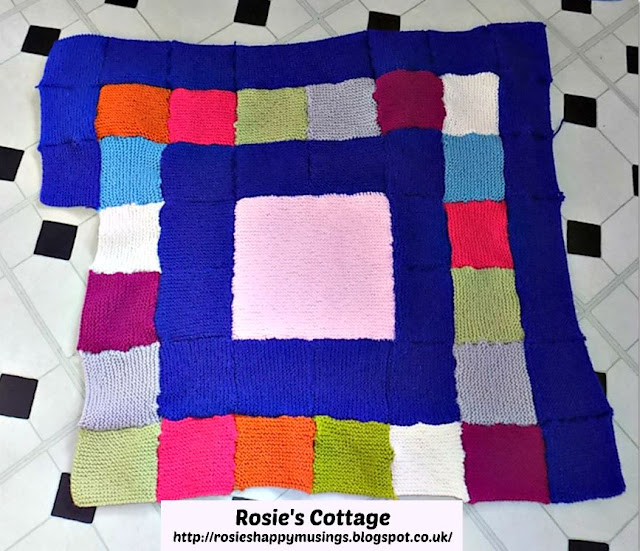 Rosies Knitted Blanket Update