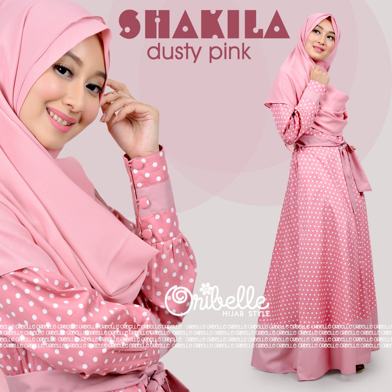 Jual Baju  Hijab Jalan Jalan Shakilla Dress By Oribelle