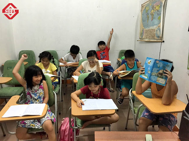 Lớp học tiếng Nhật cho trẻ em tại SOFL