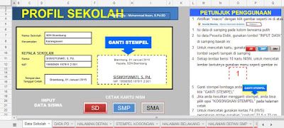 Aplikasi Cetak NISN Siswa Untuk Jenjang SD,SMP,SMA Dan Sederajat Terbaru 2016/2017