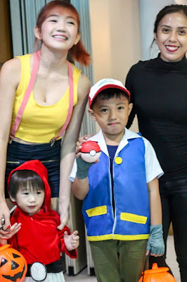 Pokeball kid and Ash the trainer