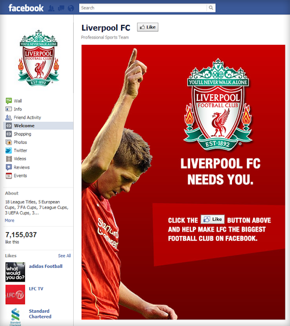 Liverpool fan page